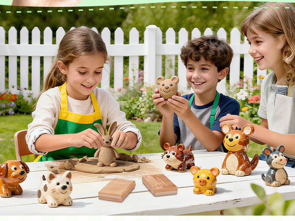 pottery kit spin art sets for girls ages kids toys 8-10 girls crafts art project kit for kids 