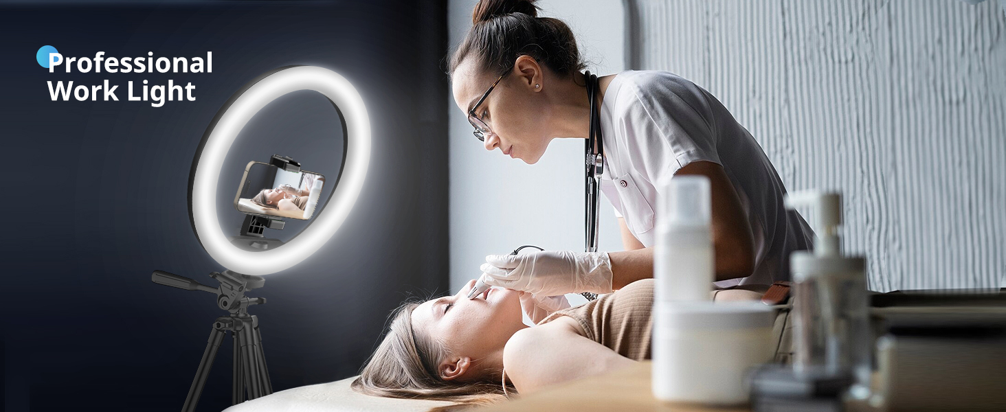 tripod with ring light