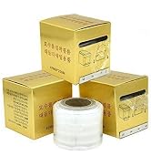 G2PLUS 3 Pack Disposable Eyebrow Plastic Wrap Preservative Film, Makeup Supplies Wrap Cover Tape ...