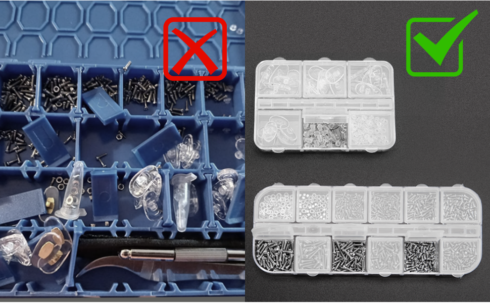 eyeglass repair kit with screws