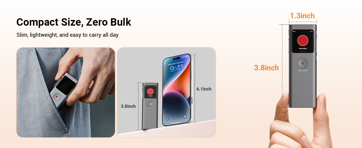 Compact Size, Zero Bulk