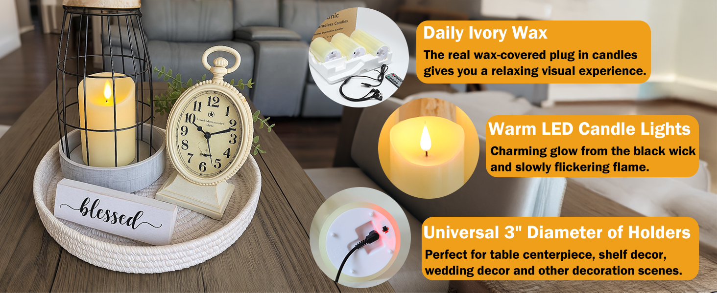 rechargeable candles