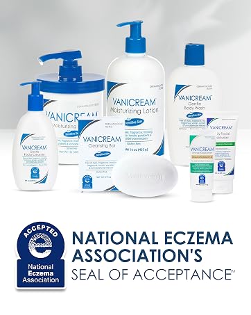 Vanicream baby mom men kids toddlers skin cream Ezcema association approval dermatologists