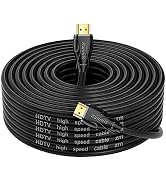 kanmis 4K HDMI Cable 50ft, High Speed Hdmi 2.0 Cables &amp;4K@60Hz 2K 1080P, Ultra High Speed Gold Pl...