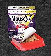 EcoClear Products 620107, MouseX All-Natural Non-Toxic Humane Mouse Killer Pellets, Ready-To-Use ...