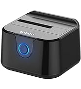 GODO Single Hard Drive Docking Station USB 3.0 to SATA III for 2.5 / 3.5 inch HDD SSD, External H...