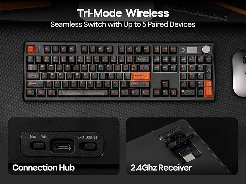 TH108 V2 PRO Wireless Gaming Keyboard