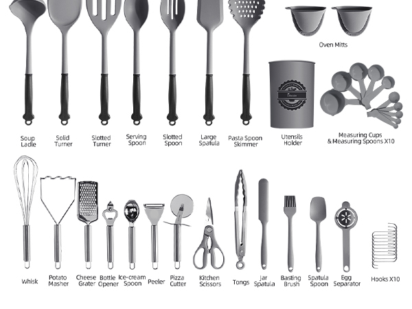 cooking utensils set