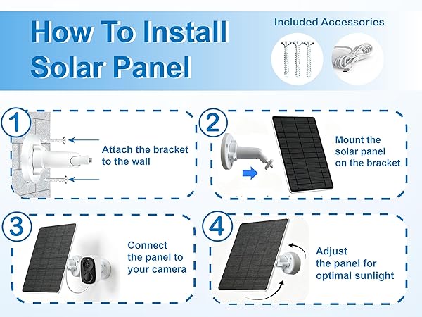 camera solar panel
