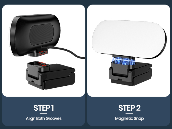 video conference light