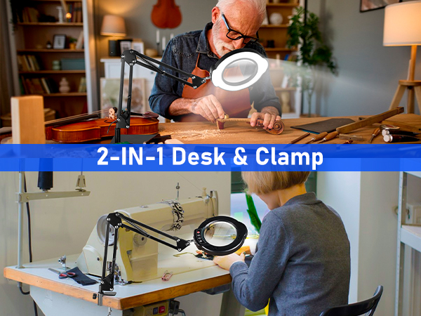 magnifying lamp
