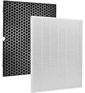 Colorfullife 116130 Replacement Filter H for Winix 5500-2 Air Purifier, HEPA Filter and Activated...