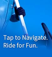 GEOID CC700 Pro 2.8" Color Touchscreen GPS Bike/Cycling Computer, Map Navigation with Re-Route Pl...