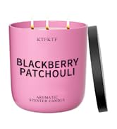 KTFKTF BlackBerry Patchouli Scented Candle for Home