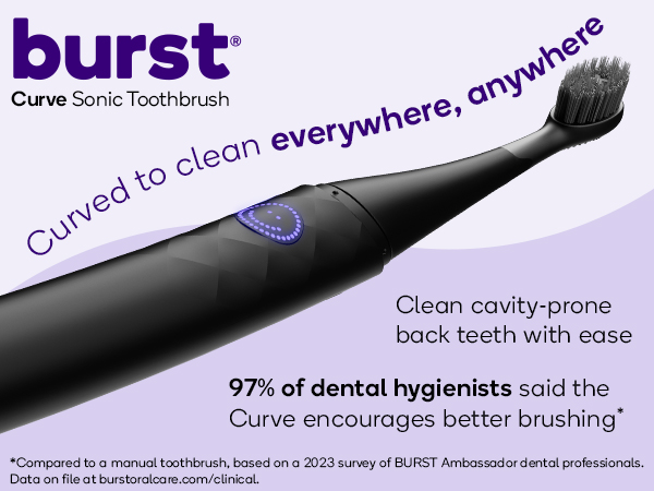 Curve Sonic Travel Toothbrush