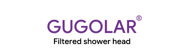 Gugolar shower head