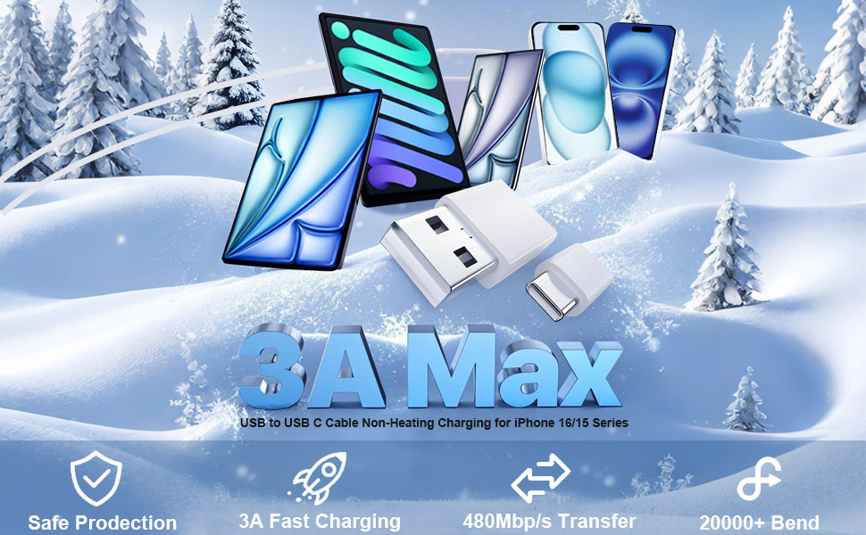 usb car charger cable for iphone 16