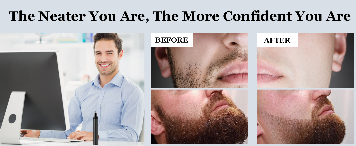 Painless Facial &amp;amp; Nose Hair Trimmer