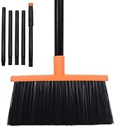 Xifando Heavy-Duty Adjustable Angle Broom with 56