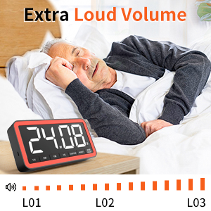 Loud Volume Digital Timer