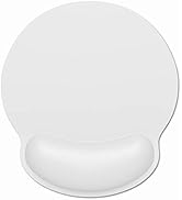 Dapesuom Ergonomic Mouse Pad with Wrist Support, Comfortable Memory Foam Wrist Rest for Easy Typi...