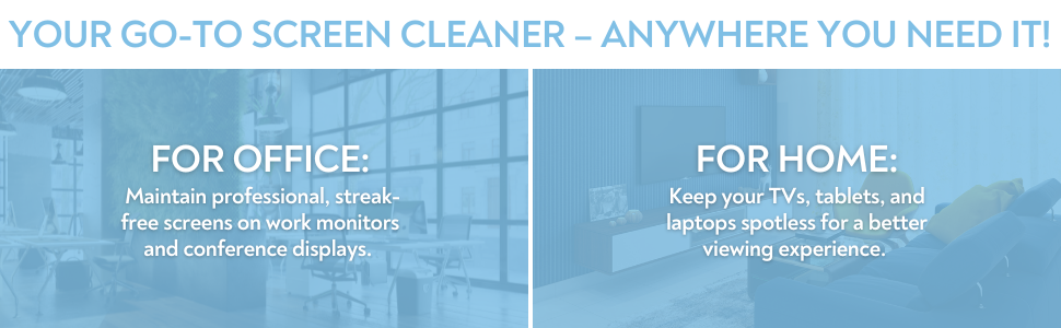 Limpiador de pantalla computadora spray toalla auto inteligente paño