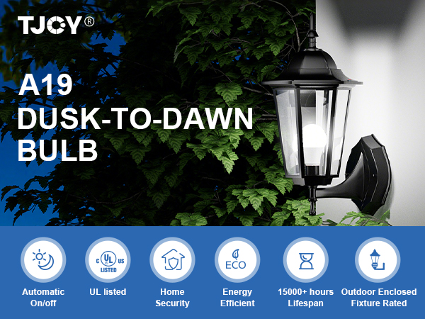 dusk to dawn outdoor lighting