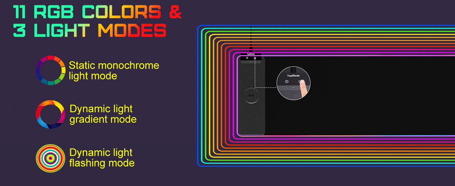 13 RGB Light Modes