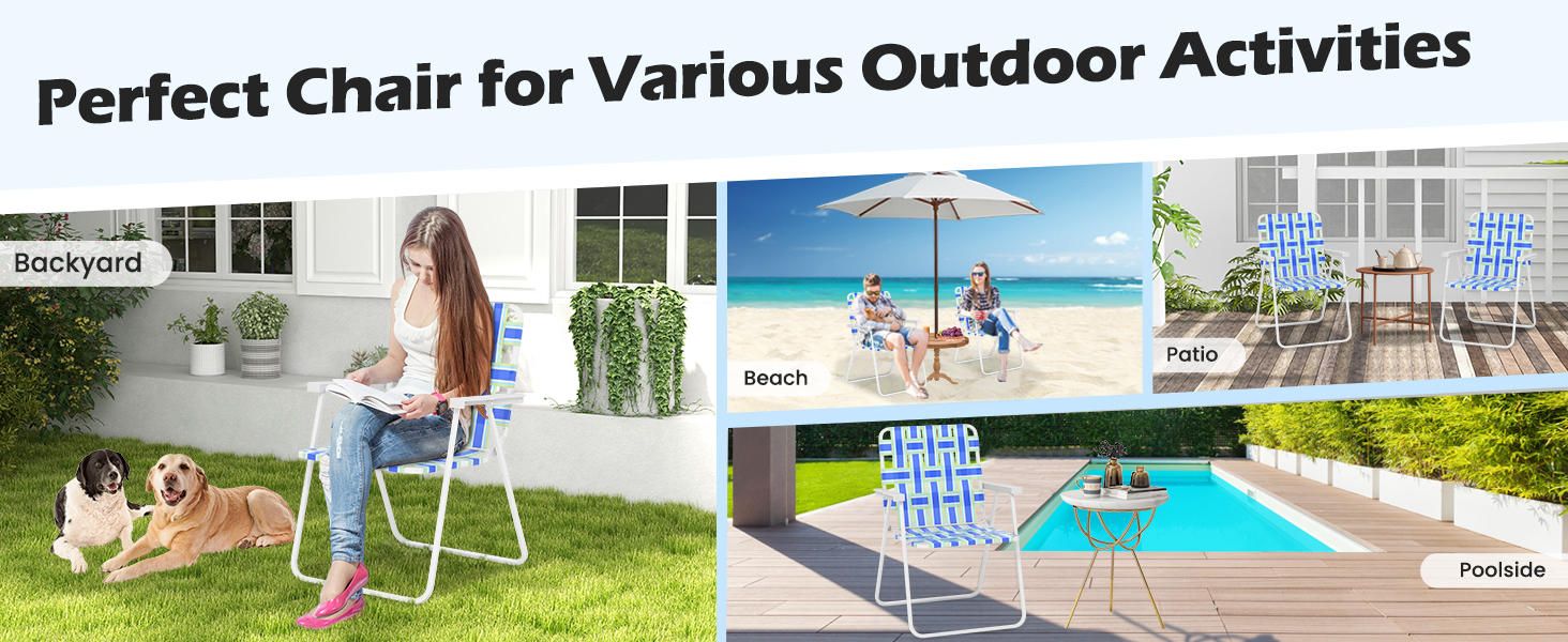 Perfect Chair for Various Outdoor Activities