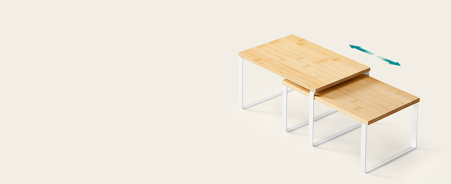 a table with a white top and a wooden top.