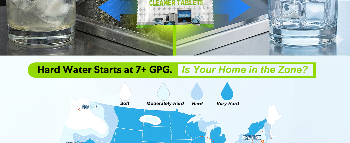 ice machine cleaner and descaler, icemaker cleaner tablets