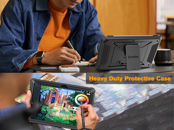 New fire hd 10 13th generation leather cover accessories 10.1 inch display protective fold stand