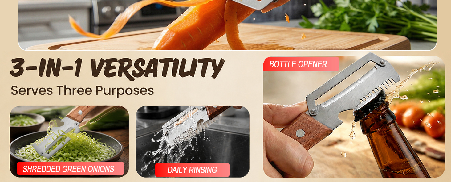 Multi Functional Vegetable Peeler Julienne