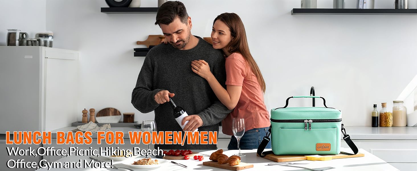 Whether it’s a cozy breakfast or a romantic picnic, the ONFAON insulated bag keeps every meal fresh