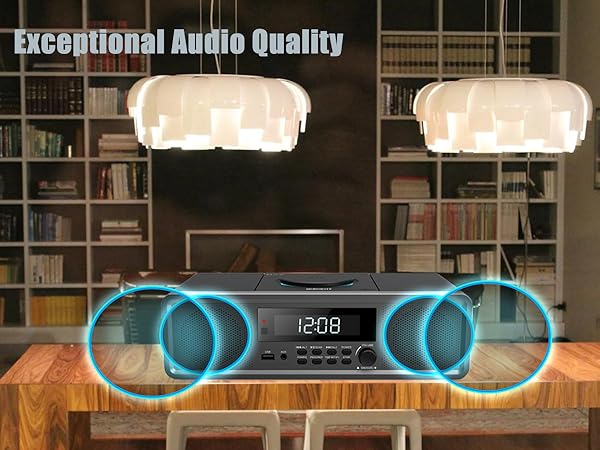 Immersive Acoustic Design Radio CD Player