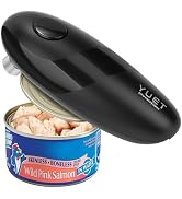 YUET Electric Tin Opener Can Openers Portable One Touch Automatic Battery Not Included