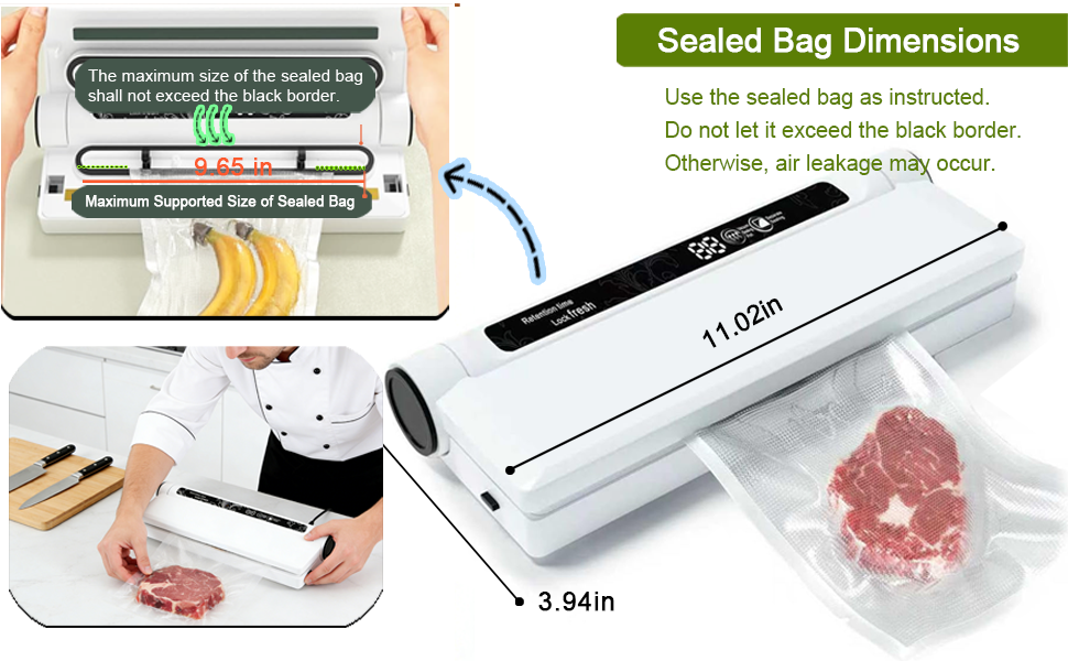 Food Saver Vacuum Sealer Machine