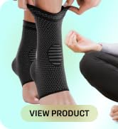 Modvel Foot &amp; Ankle Brace Socks for Sprained Ankle Compression Sleeve - Plantar Fasciitis Relief ...
