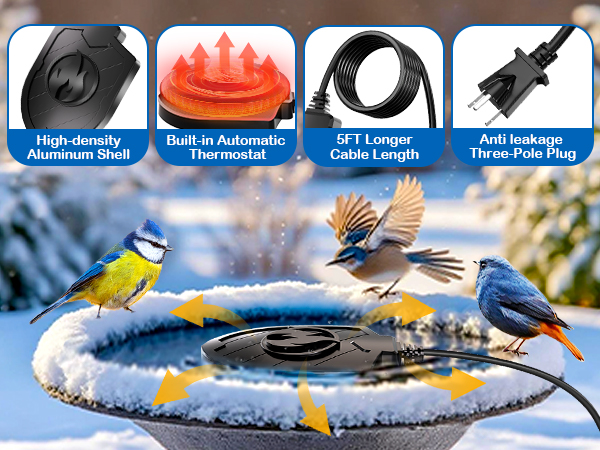 Bird Bath Heater