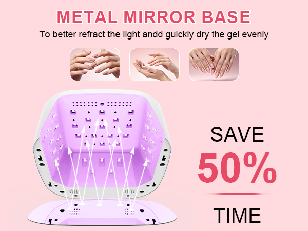 removable mirrored base