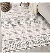 Rugshop Geometric Boho Perfect for high Traffic Areas of Your Living Room,Bedroom,Home Office,Kit...