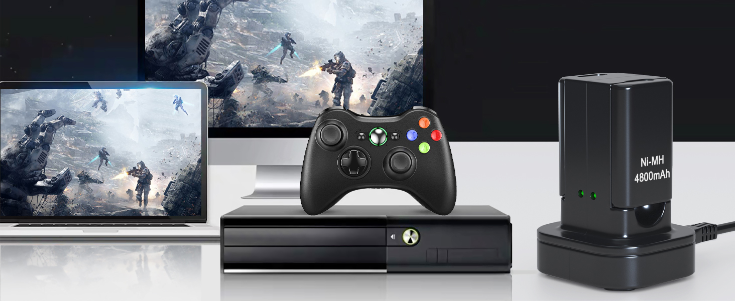 compatible with Xbox 360 battery