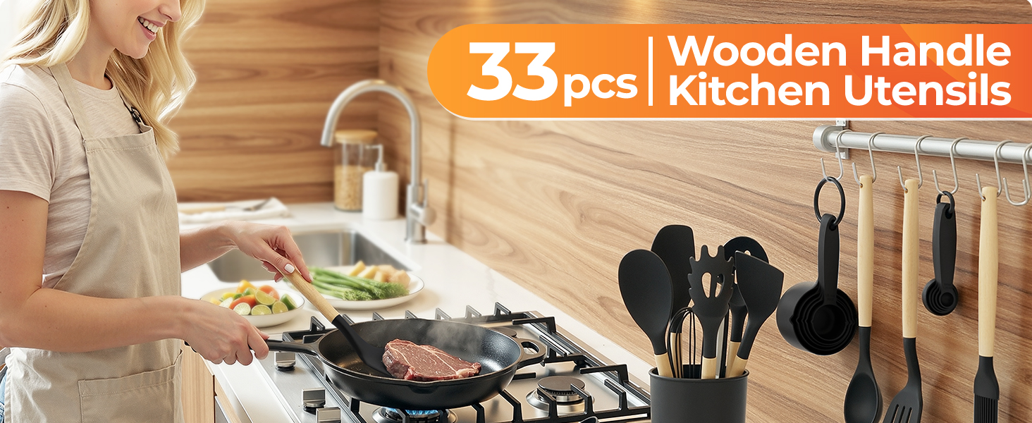 kitchen utensils set