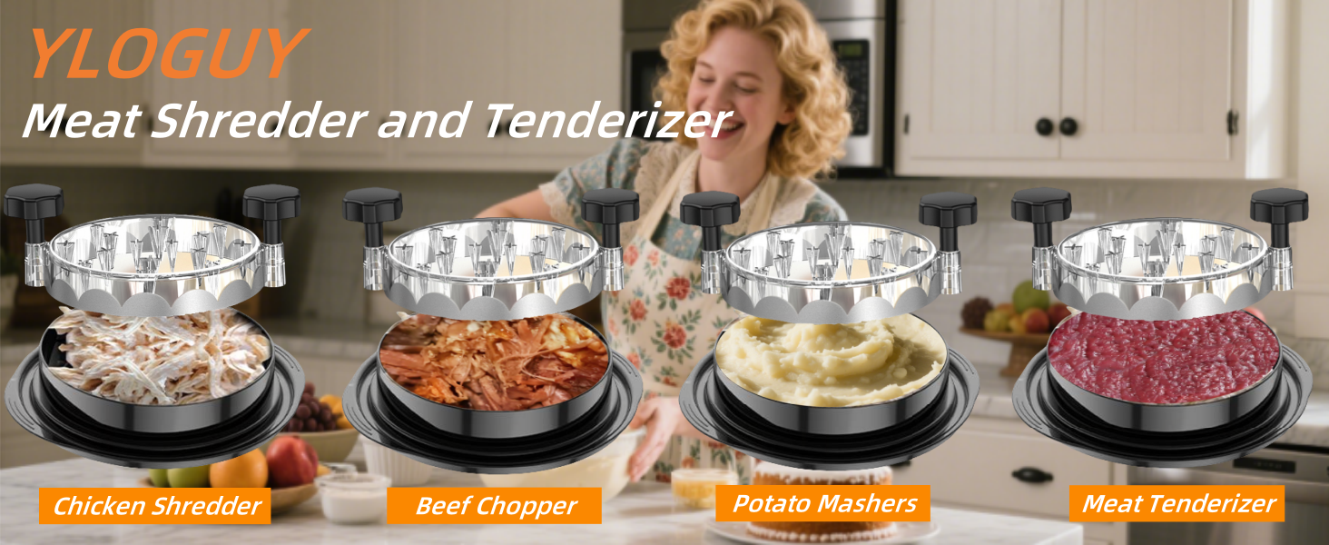 Meat Shredder and Tenderizer