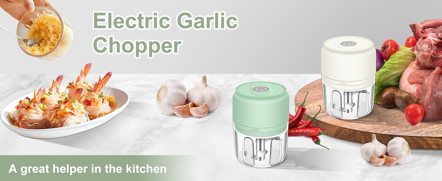 electric garlic chopper