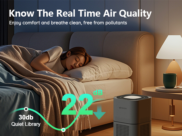 quiet air purifiers for night