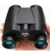 Binoculars for Adults and Kids, 20x25 Compact High Power Binoculars with Low Light Vision for Bir...