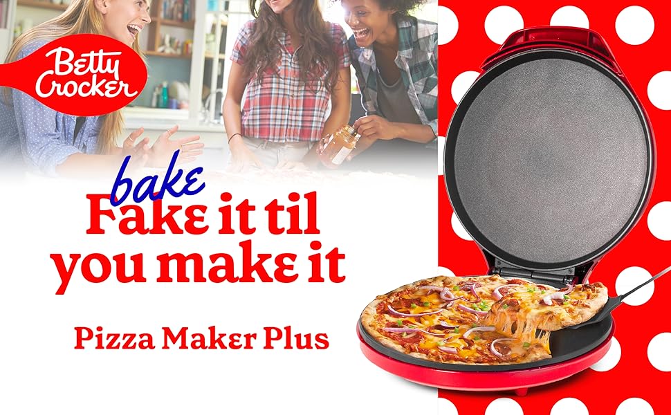 Betty Crocker Pizza Maker Plus