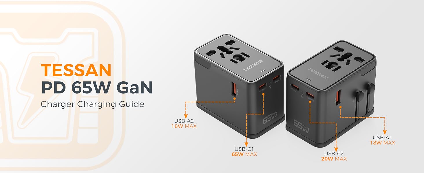 International travel adapter