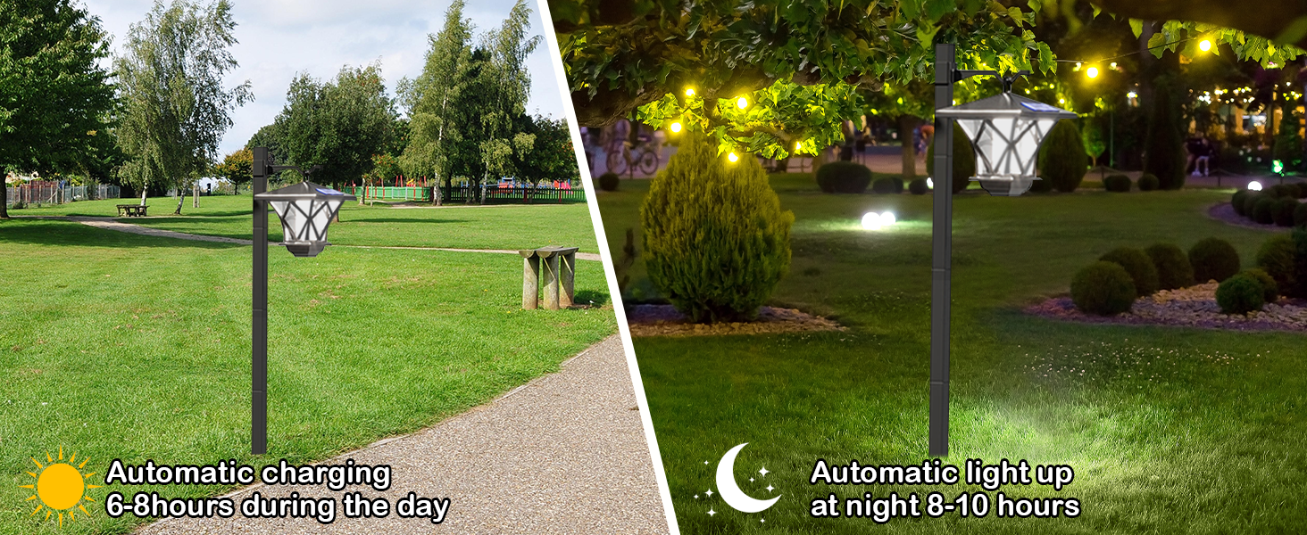 Solar Lamp Post Light